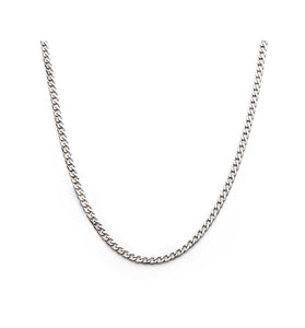 Steel Classic Curb Chain Necklace